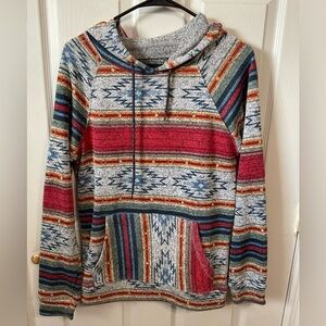 Brooklyn Cloth tribal sweatshirt. Size S.